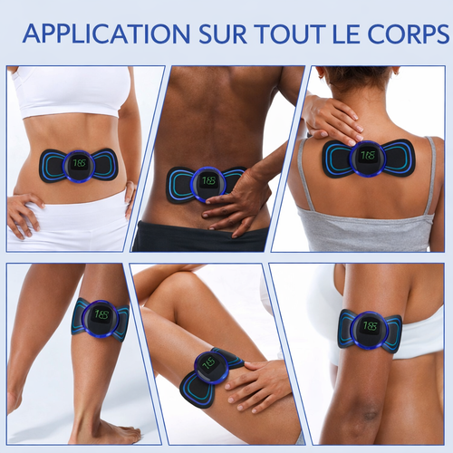 Masseur Électrique de Cou EMS – Relaxation &amp; Soulagement Musculaire