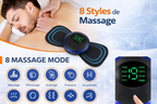 Masseur Électrique de Cou EMS – Relaxation &amp; Soulagement Musculaire