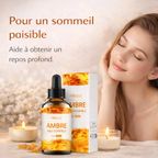 Huile parfumée / parfum ambiance d’Ambre – Relaxation & Sommeil Profond (30 ml)