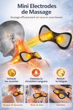 Masseur Électrique de Cou EMS – Relaxation &amp; Soulagement Musculaire