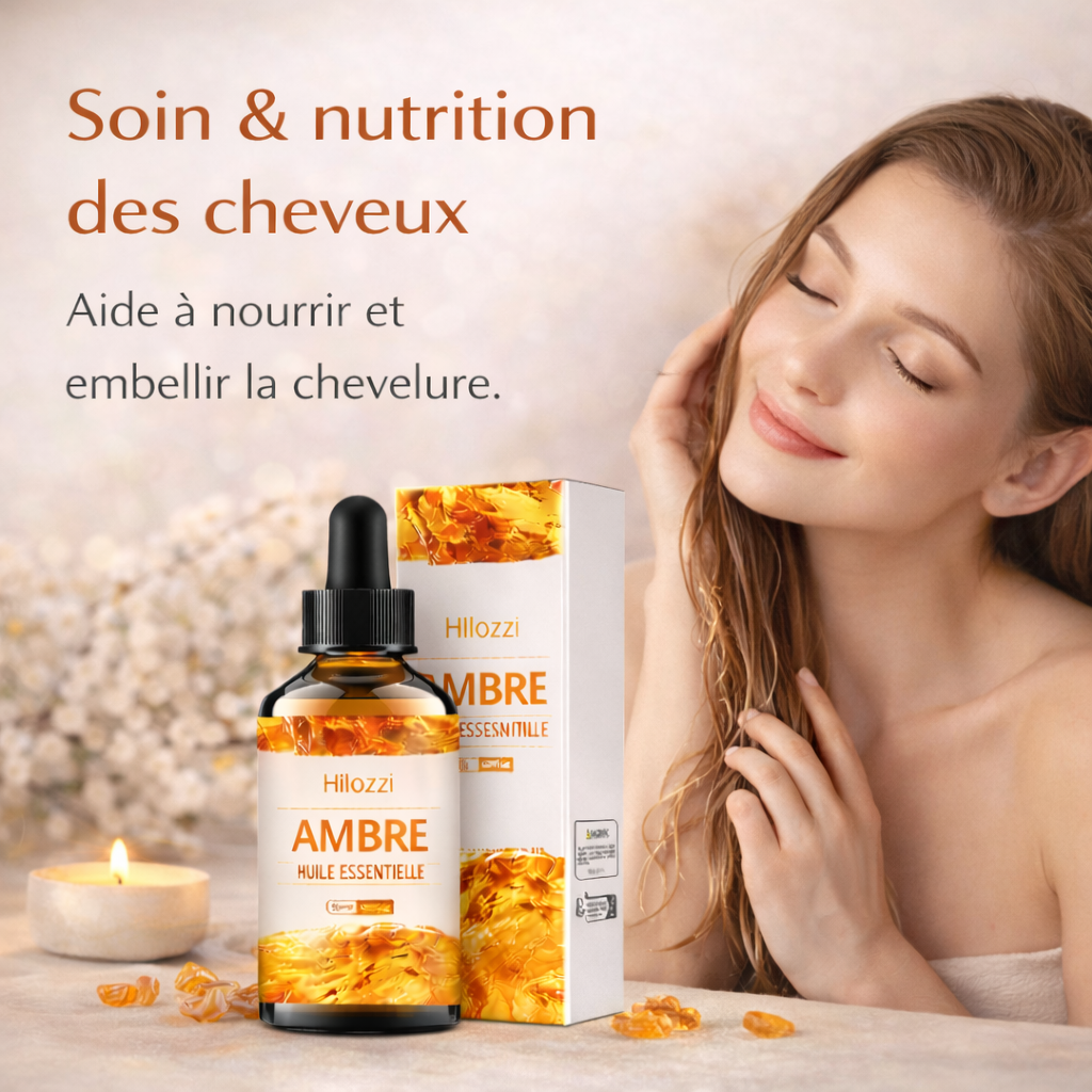 Huile parfumée / parfum ambiance d’Ambre – Relaxation & Sommeil Profond (30 ml)