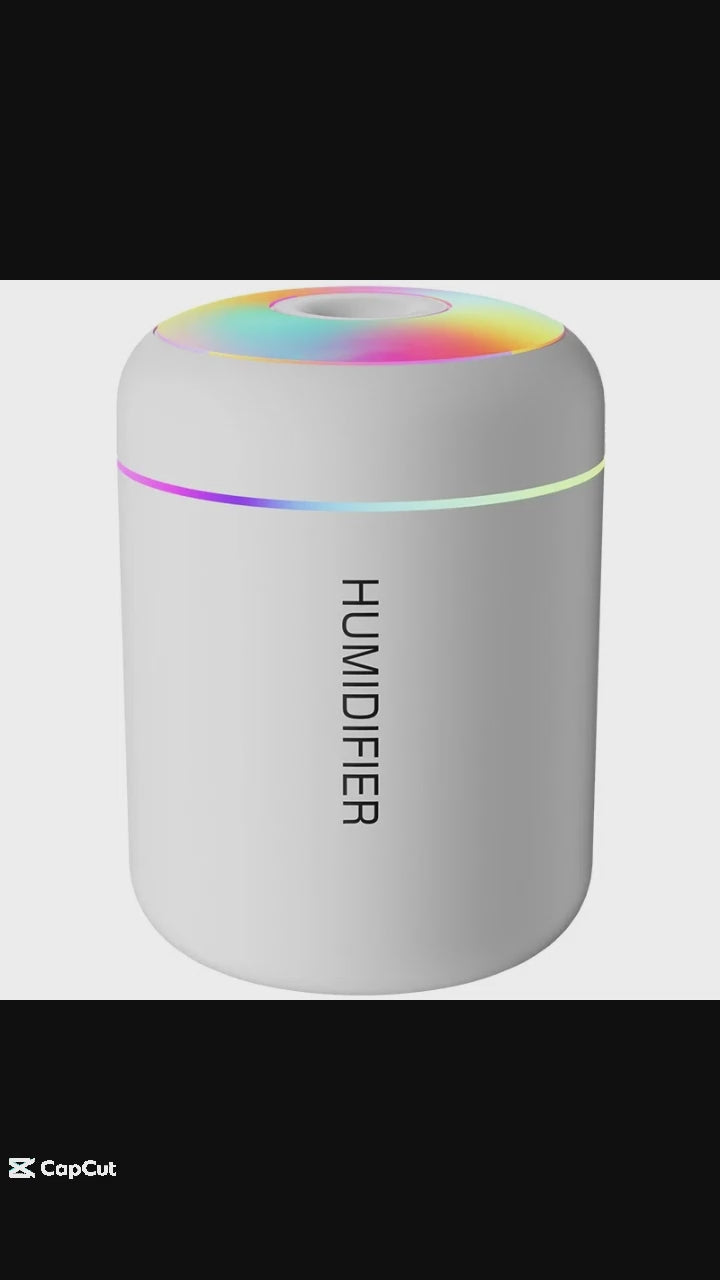 Mini humidificateur USB 180 ml - Diffuseur d'arômes électrique portable.